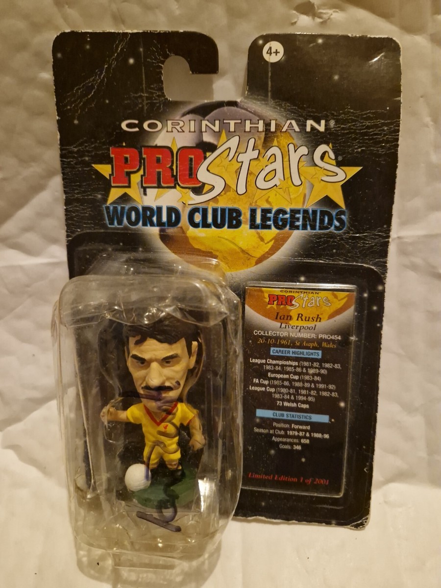 CORINTHIAN PROSTARS WORLD CLUB LEGENDS SIGNED IAN RUSH LIVERPOOL