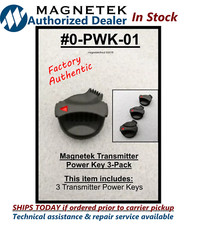 Authentic OEM Magnetek Transmitter Start Power On Flex button #0-PWK-01 Keycaps