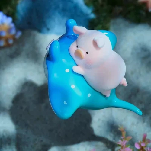 Original Lulu The Piggy Dreamy Blue Ocean Series Action Figure Blind Box Toys - Picture 14 of 32