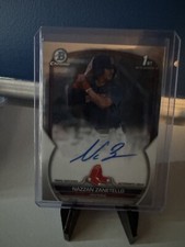 2023 Bowman Draft - Chrome Prospect Autographs #CDA-NZ Nazzan Zanetello (AU, RC)