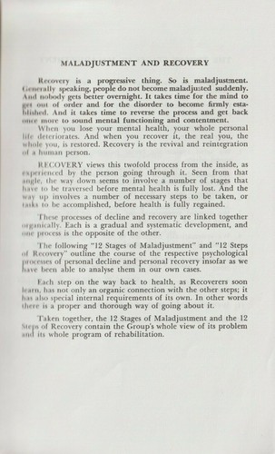 Readings for Recovery, Keogh, Alcoholics Anonymous-like from Australia, 1995 - Picture 2 of 2