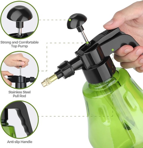Multi-Purpose 0.5L Plastic Green Spray Bottle for Gardening and Cleaning Needs - Picture 6 of 9