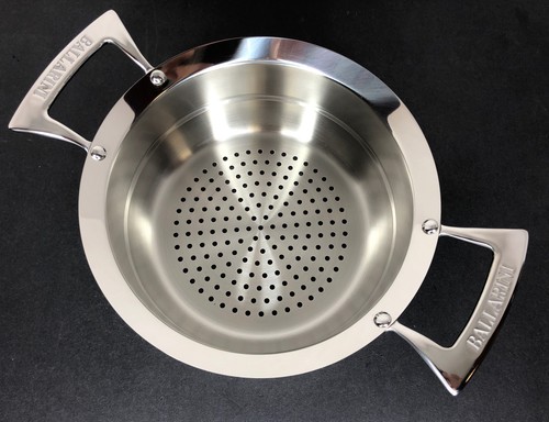 Ballarini Michelangelo 8” Steamer Basket Colander Insert Stainless Steel - Picture 2 of 6