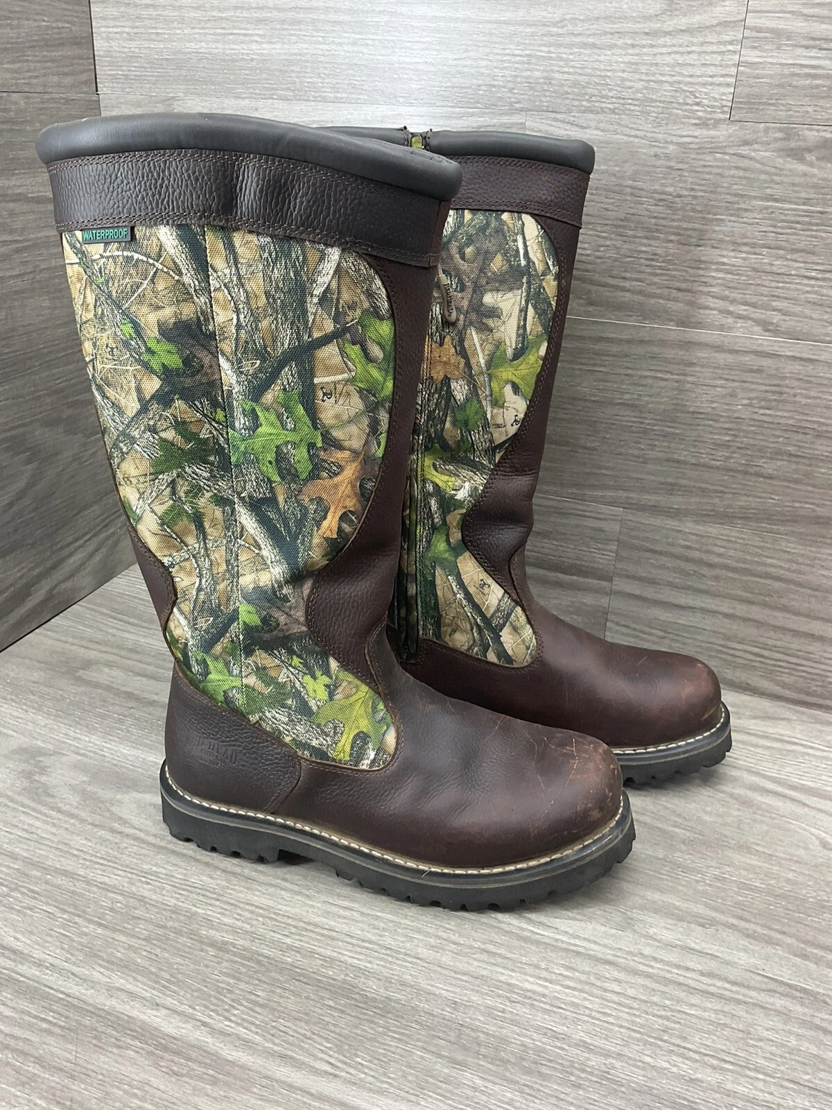 RED HEAD BAYOU III Waterproof Snake Boots Camo Size Men’s 10.5 M #3549114 ￼