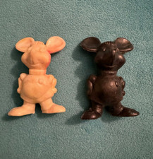 Juguetes de ratón de plástico Topo Gigio vintage