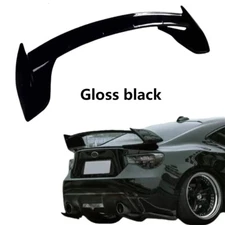 Rear Trunk Spoiler Wing Lip For Toyota GT86 Subaru BRZ Coupe 2013-20 Gloss Black