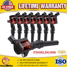 8 paquetes de bobinas de encendido TRITON para FORD 2003-2011 F150 F-150 4,6 L 5,4 L V8 DG508 EE. UU.