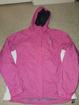 North Face Jacket Adult Medium Pink Hyvent Outdoors Hiking Rain