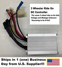 DC Speed Controller-Usually for some 3 Wheeler Ride Ons