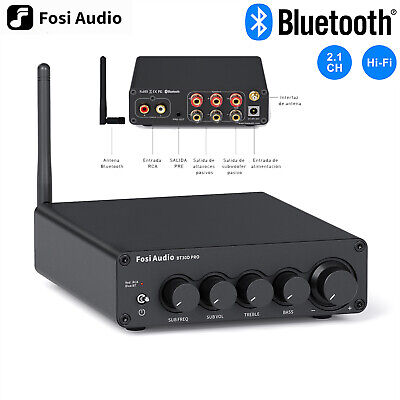 Fosi Audio BT30D PRO Bluetooth 5.0 2.1 Channel Receiver Amplifier Class D  HiFi