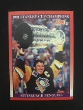 Pittsburgh Penguins 1991-92 SCORE 