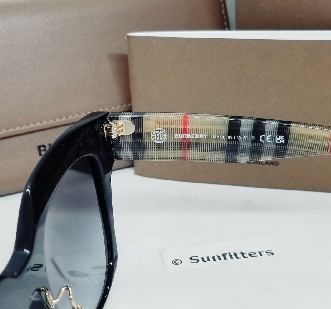 BURBERRY black/grey gradient KITTY BE4364 39428G 49 BURBERRY black/grey gradient KITTY BE4364 39428G 49