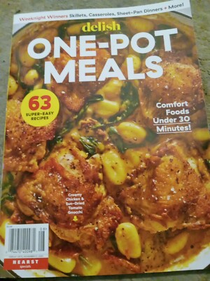ONE POT MEALS Delish 63 Super-Easy Recipes 