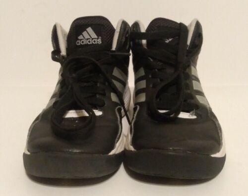 ADIDAS Cloudfoam Ilation Basketball Mid K Black AQ1375 Kids size 1 - Picture 3 of 11