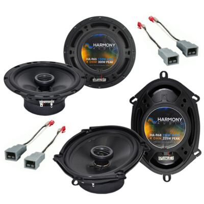 Ford Bronco (Full Size) 1985-1986 Speaker Upgrade Harmony R65 R68 Package New