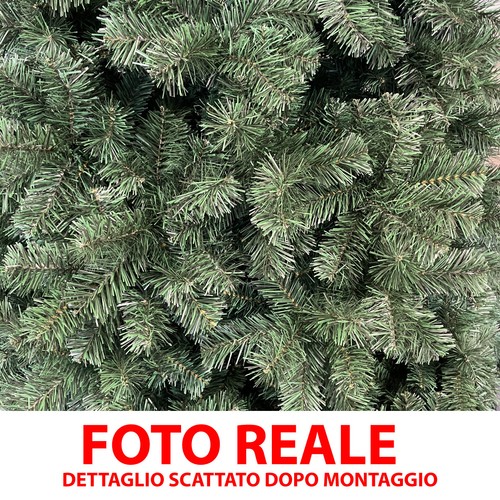 Albero di Natale super folto realistico con sacca 150 180 210 240 270 300 cm - Foto 75 di 93