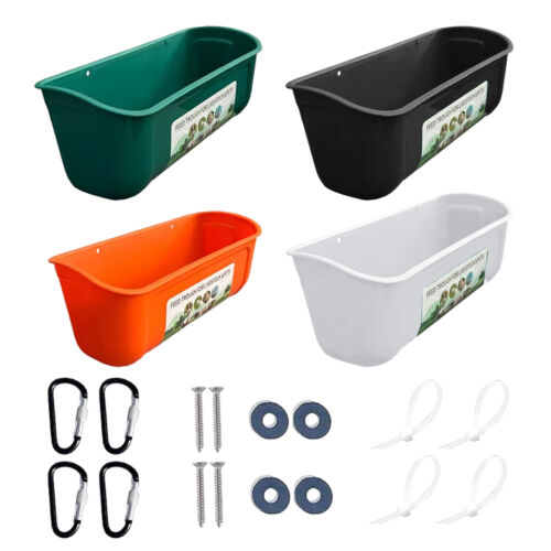 Hanging Trough Chicken Duck Deer Sheep Feeder Large Capacity Feeding Container