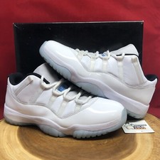 Nike Air Jordan 11 Low Retro Legend Blue Size 11 AV2187-117 White Blue Black XI