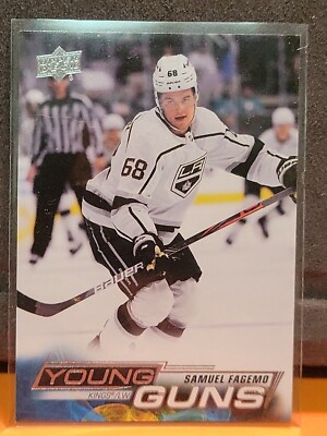 2022-23 UD Young Guns #211 SAMUEL FAGEMO LA Kings