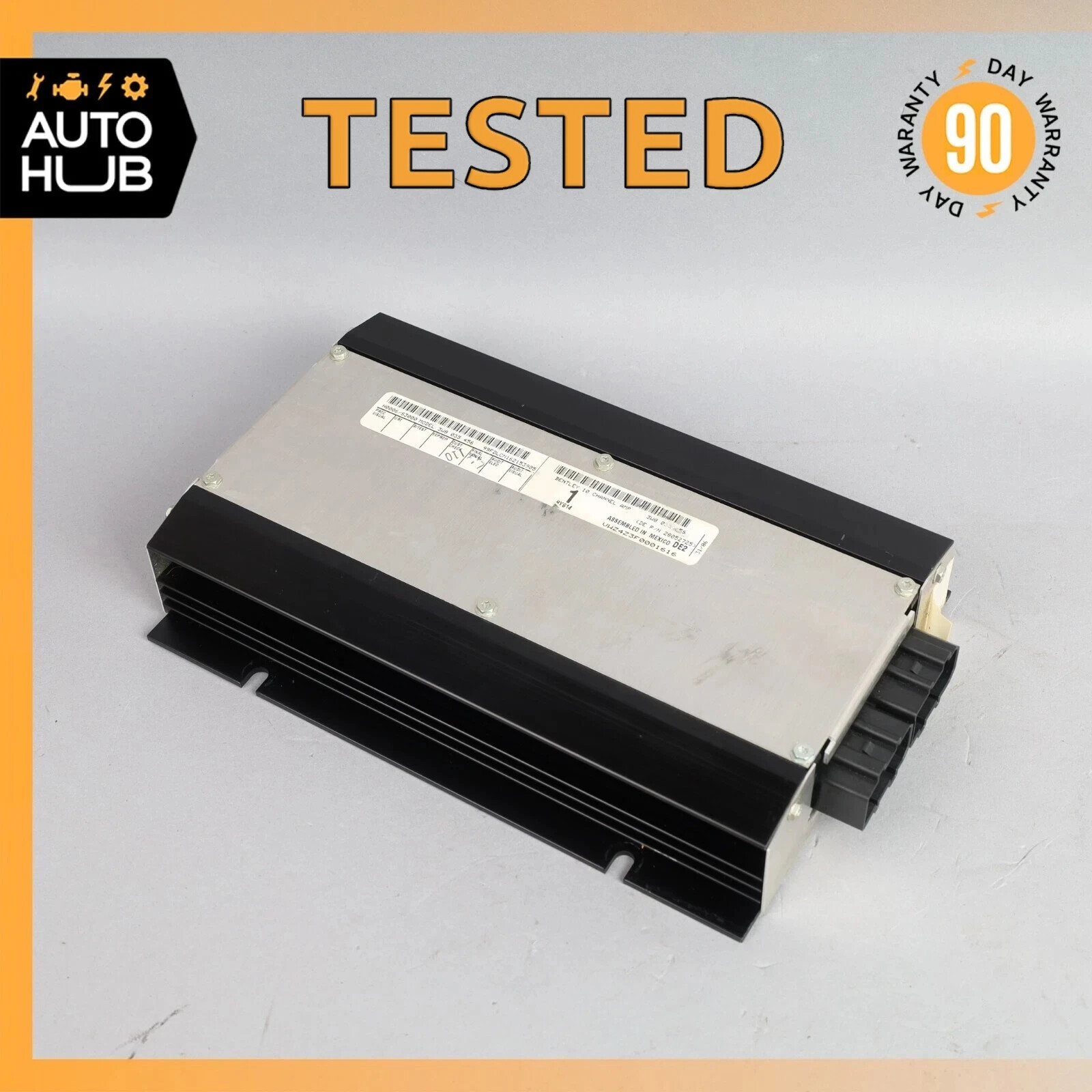 03-08 Bentley Continental GT Coupe Premium Audio Sound System Amplifier Amp OEM