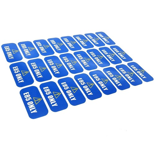 24X E85 Only Sticker 1" x 2" - Picture 2 of 6