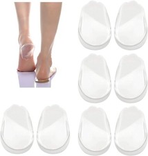 4Pairs Orthopedic Insoles For Men And Women Medial Lateral Heel Wedge Silicone