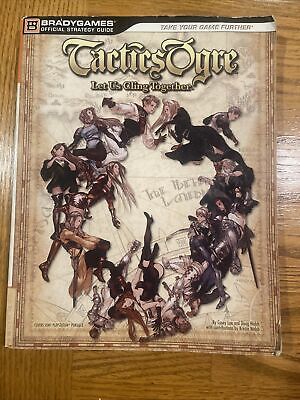 Tactics Ogre: Let Us Cling Together Official Strategy Guide Book Bradygames PSP | eBay Tactics Ogre: Let Us Cling Together Official Strategy Guide Book Bradygames PSP | eBay