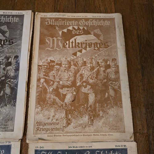 Illustrierte Geschichte De Weltkrieges WWI illustrated war history germany - Picture 7 of 20