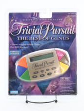 Vtg 1997 Trivial Pursuit The Best of Genus Electronic Handheld Game New Sealed