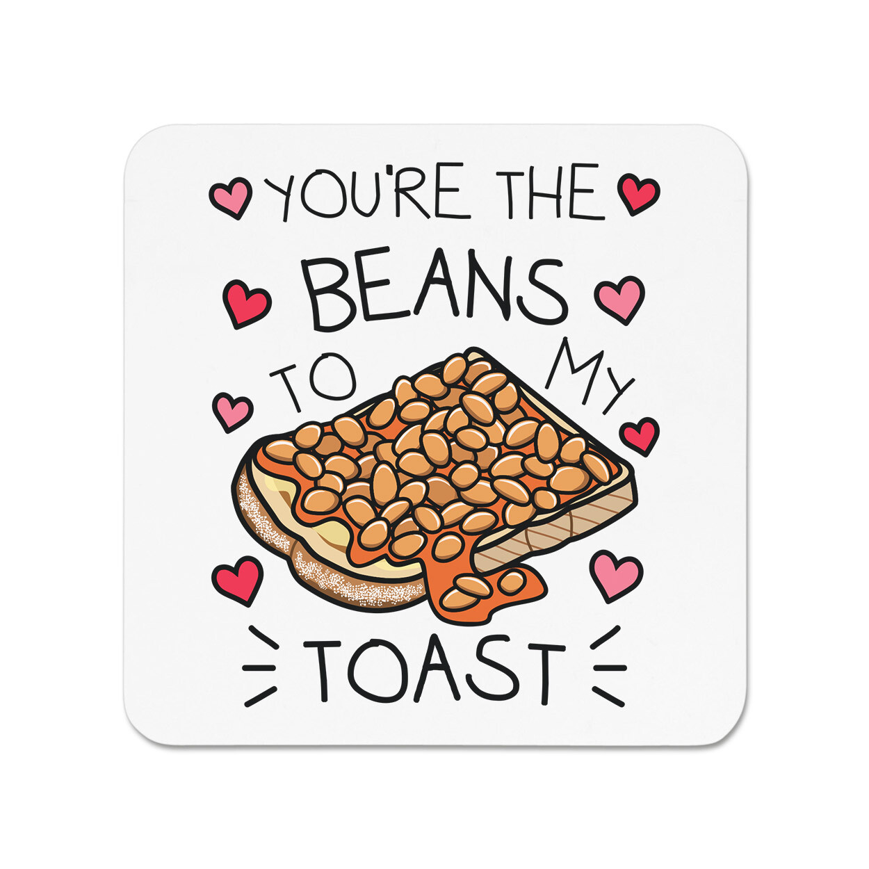 You're The Beans To My Toast Fridge Magnet Valentines Day Girlfriend Wife