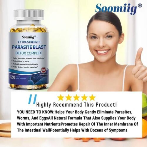 PARASITE BLAST - Eliminate Internal Parasites - Bowel Cleansing and Detoxification - Picture 5 of 11