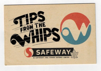 1970 Tips From The Whips Booklet Winnipeg Whips Montreal Expos Baseball (G1)