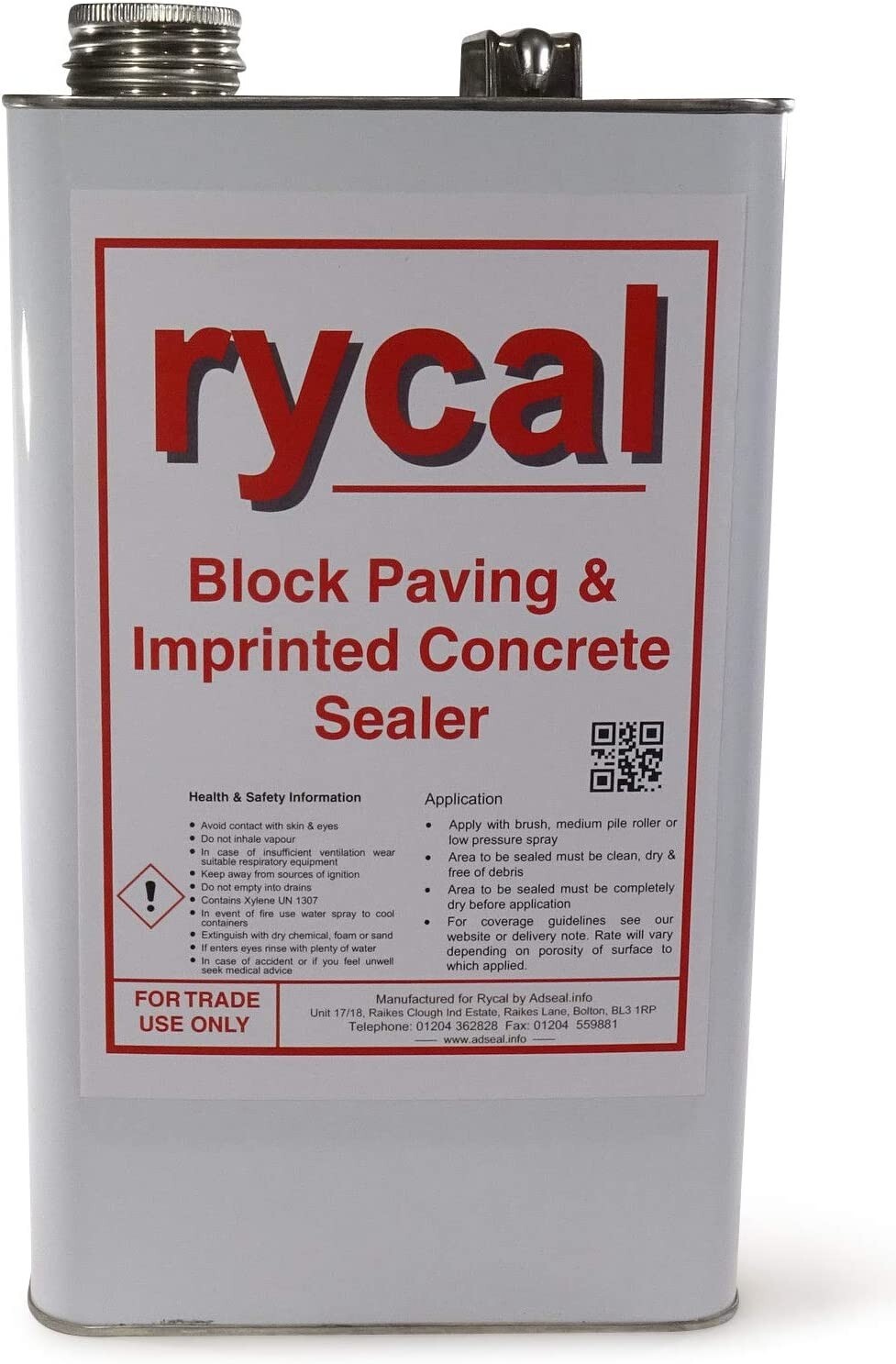 RYCAL 5 Litre Matt wet look concrete sealer eBay