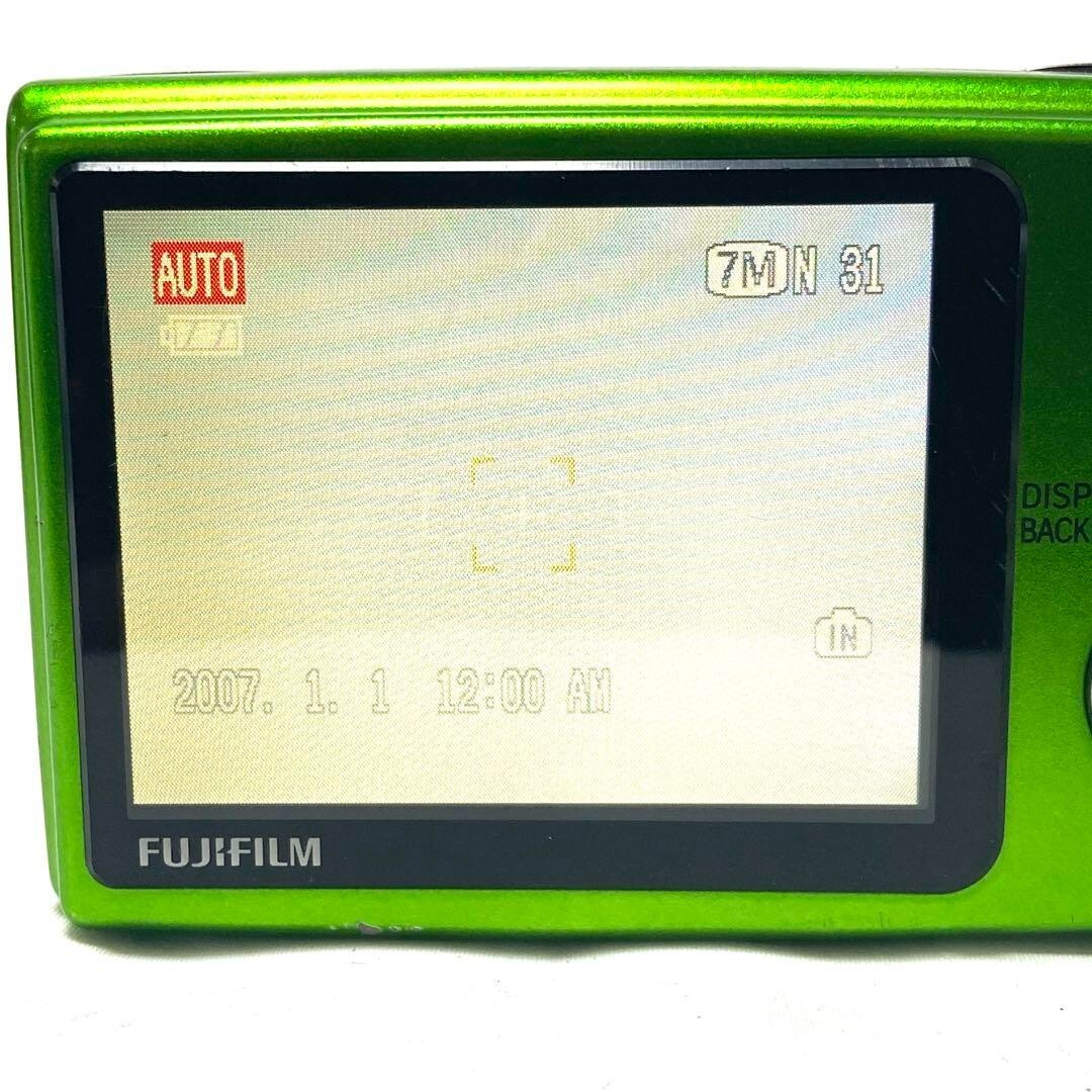 FUJIFILM FinePix Z10fd Green Digital Camera 7.2MP 3x Optical Zoom