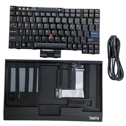 Lenovo ThinkPad X61 Tastaturen Keyboard USB Wired Upgrad DIY Or 3D Printed Base - 第 1/16 張圖片