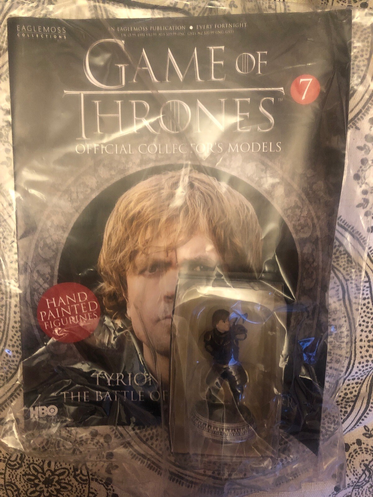 GAME OF THRONES ISSUE 7 TYRION LANNISTER EAGLEMOSS ACTION FIGURE COLLECTIBLES