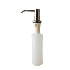 US Brushed Nickel Countertop Liquid Dish Hand Pump Kitchen Sink Soap Dispenser