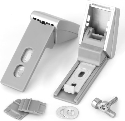 2 Pieces of 9590178 Fridge Hinges Replacement Part for Liebherr Freezer 9590124,