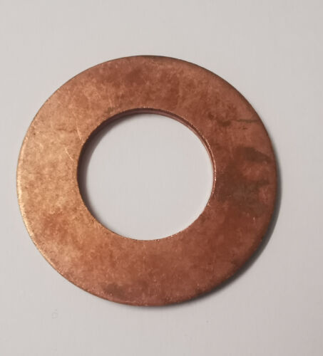 COPPER SEALING WASHER 5mm 6mm 8mm 10mm 12mm 14mm 16mm 20mm PACK 1 2 5 10 - Picture 16 of 17