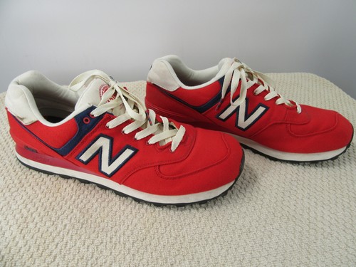 New Balance 574 Sneakers Shoes Red 