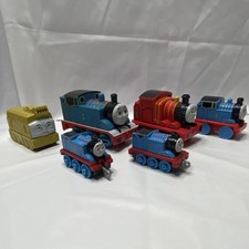 Thomas  Friends Lot of 6 Character Toy Train Engines Assorted Colors