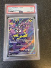 PSA 9 2024 Pokémon TCG Gastly 177/162 SV05 Temporal Forces IR Holo EN on eBay