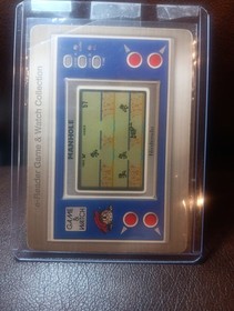 Nintendo e-Reader - Game and Watch Card Only - Manhole 2002 - Expo Promotional 