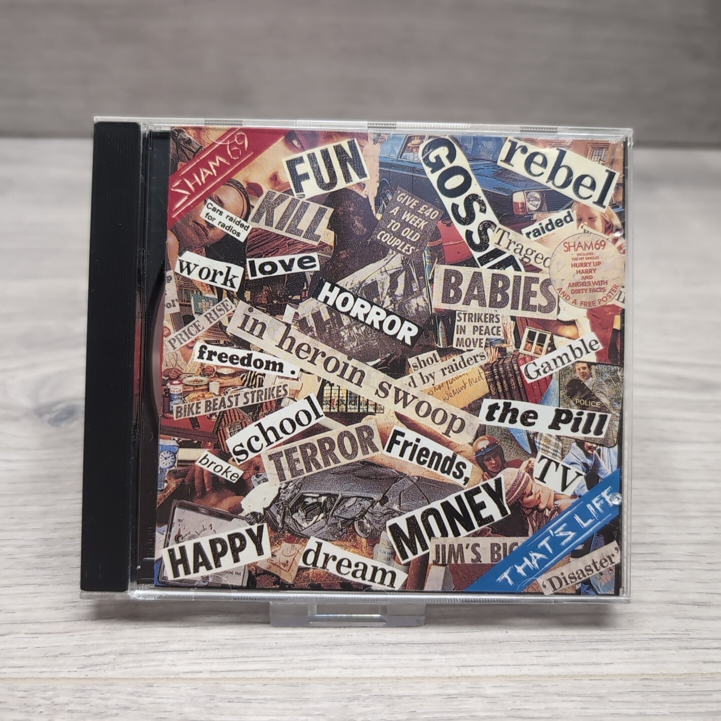 Sham 69 - That's Life - CD Album - 1996 Dojo - Very Good Condition