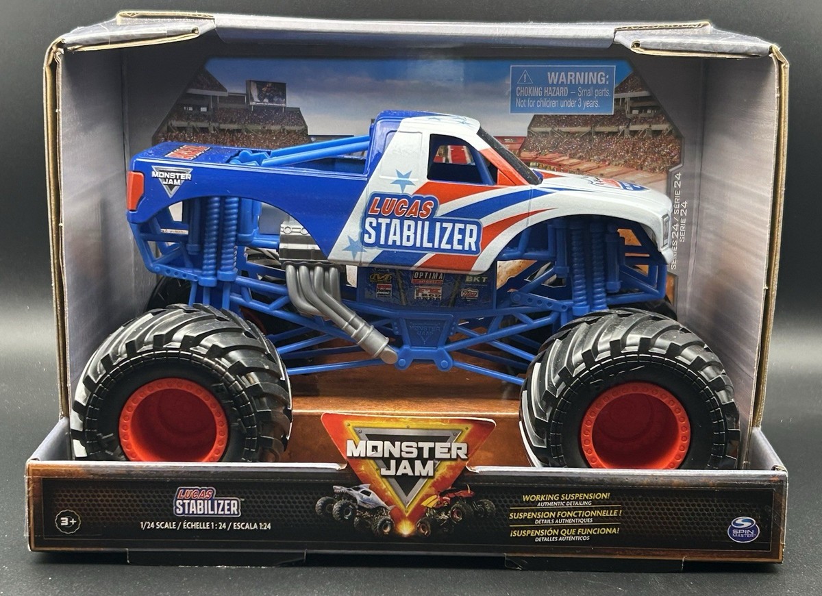 2025 Monster Jam 1:24 Truck Lucas Stabilizer Series 24 | eBay