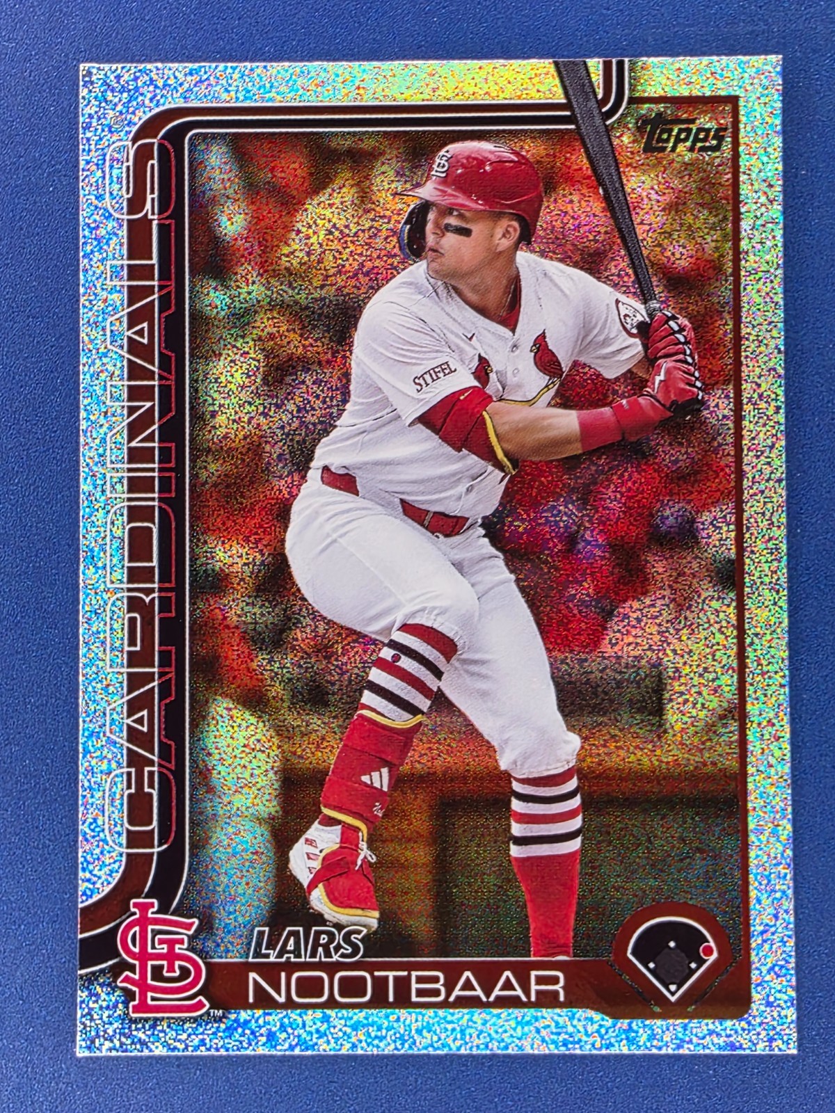2025 Topps Series 1 - Sand Glitter #203 Lars Nootbaar, St. Louis Cardinals