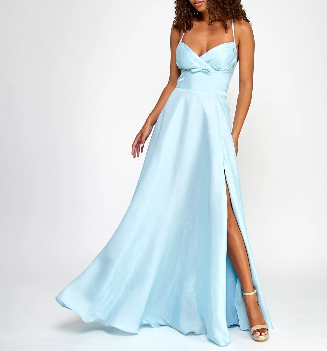 b darlin dress blue B. Dresses for sale tie closure Calvin Klein cord dress long sleeve Size:xxl