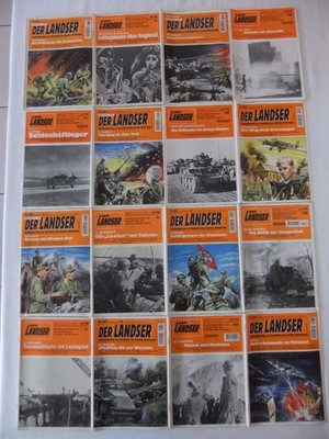 Der Landser, 16 alte Hefte, guter Zustand, siehe Bild