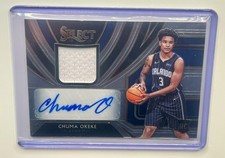 CHUMA OKEKE 2019-20 PANINI SELECT #RJA-CHO ROOKIE JERSEY AUTO RC /199 MAGIC