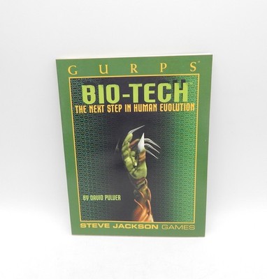 Gurps Bio Tech by David Pulver  RPG Rollenspiel Steve Jackson Englisch 1997 RPG